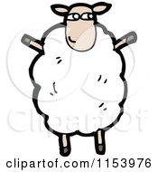 Poster, Art Print Of Sheep Standing Upright