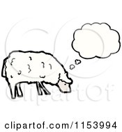 Poster, Art Print Of Thinking Sheep