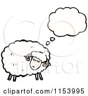 Poster, Art Print Of Thinking Sheep