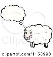 Poster, Art Print Of Thinking Sheep