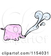 Squirting Pink Elephant