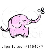 Squirting Pink Elephant