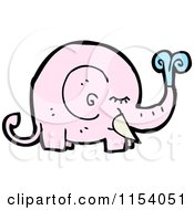 Squirting Pink Elephant