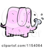 Squirting Pink Elephant