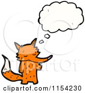 Poster, Art Print Of Thinking Fox