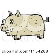 Poster, Art Print Of Boar Pig