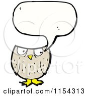 Poster, Art Print Of Talking Owl