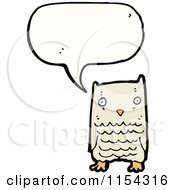 Poster, Art Print Of Talking Owl