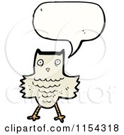 Poster, Art Print Of Talking Owl