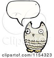 Poster, Art Print Of Talking Owl