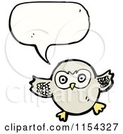 Poster, Art Print Of Talking Owl