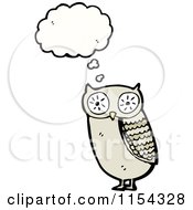 Poster, Art Print Of Thinking Owl