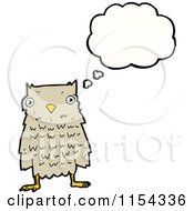 Poster, Art Print Of Thinking Owl