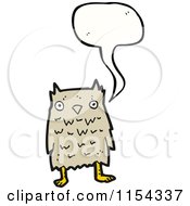 Poster, Art Print Of Talking Owl