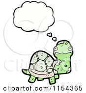 Poster, Art Print Of Thinking Turtle