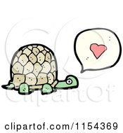 Poster, Art Print Of Turtle Talking About Love