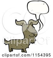 Poster, Art Print Of Talking Goat