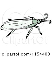 Cartoon Of A Bug Royalty Free Vector Illustration