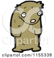 Cartoon Of A Bear Royalty Free Vector Illustration