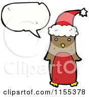 Poster, Art Print Of Talking Christmas Robin