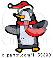 Poster, Art Print Of Christmas Penguin