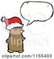 Poster, Art Print Of Talking Christmas Bird