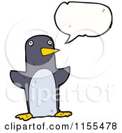 Poster, Art Print Of Talking Penguin
