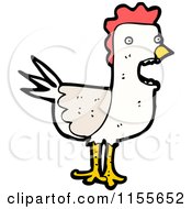 Poster, Art Print Of White Chicken