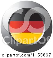 Chrome Ring And Germany Flag Icon