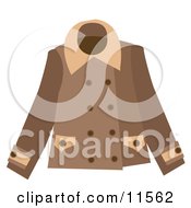 Brown Ladies Coat