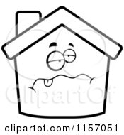 Poster, Art Print Of Black And White Sick Home Face