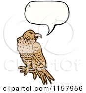 Poster, Art Print Of Talking Hawk