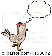 Poster, Art Print Of Thinking Chicken