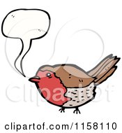 Poster, Art Print Of Talking Robin Bird