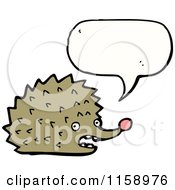 Poster, Art Print Of Talking Hedgehog