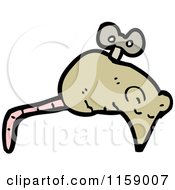 Poster, Art Print Of Wind Up Toy Mouse