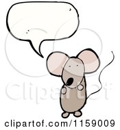 Poster, Art Print Of Talking Mouse
