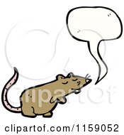 Poster, Art Print Of Talking Mouse Or Rat