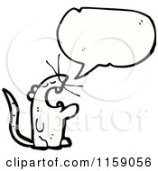 Poster, Art Print Of Talking Mouse Or Rat