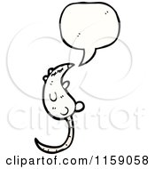 Poster, Art Print Of Talking Mouse Or Rat