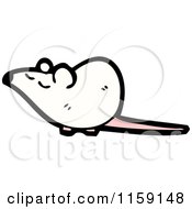 Poster, Art Print Of White Mouse