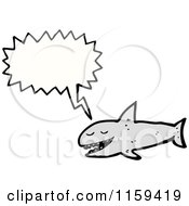Poster, Art Print Of Talking Shark