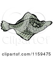 Poster, Art Print Of Flounder Fish