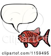 Poster, Art Print Of Talking Red Fish