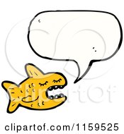 Poster, Art Print Of Talking Goldfish