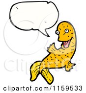 Poster, Art Print Of Talking Goldfish