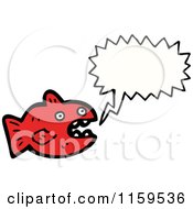 Poster, Art Print Of Talking Red Fish