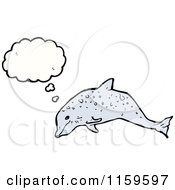 Poster, Art Print Of Thinking Dolphin
