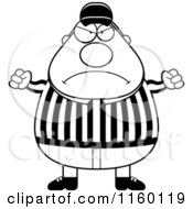 Poster, Art Print Of Black And White Mad Referee
