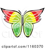 Poster, Art Print Of Colorful Butterfly 3